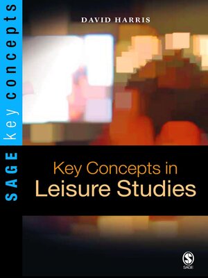 cover image of Key Concepts in Leisure Studies